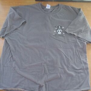 New Orleans Voodoo Bourbon Street Gildan Gray Short Sleeve Tee with Graphic